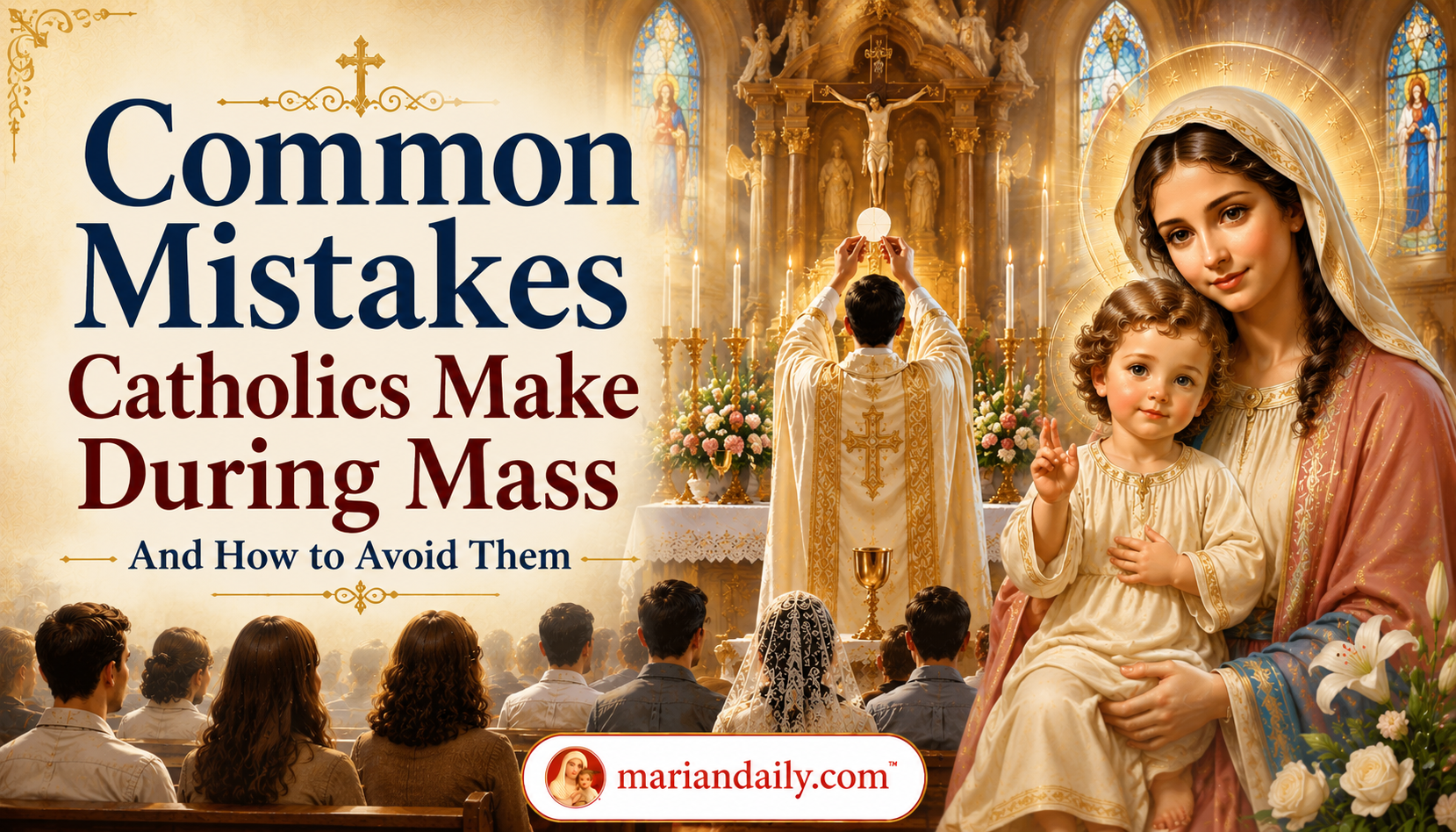 Common Mistakes Catholics Make During Mass and How to Avoid Them